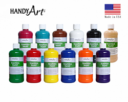 HANDY ART廣告顏料/美國進口 <font  size=2><font color=RED>一箱12瓶(可挑色)