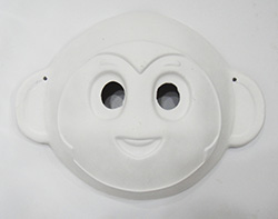 G044-02紙漿面具(猴子B) G044-02紙漿面具(猴子B)